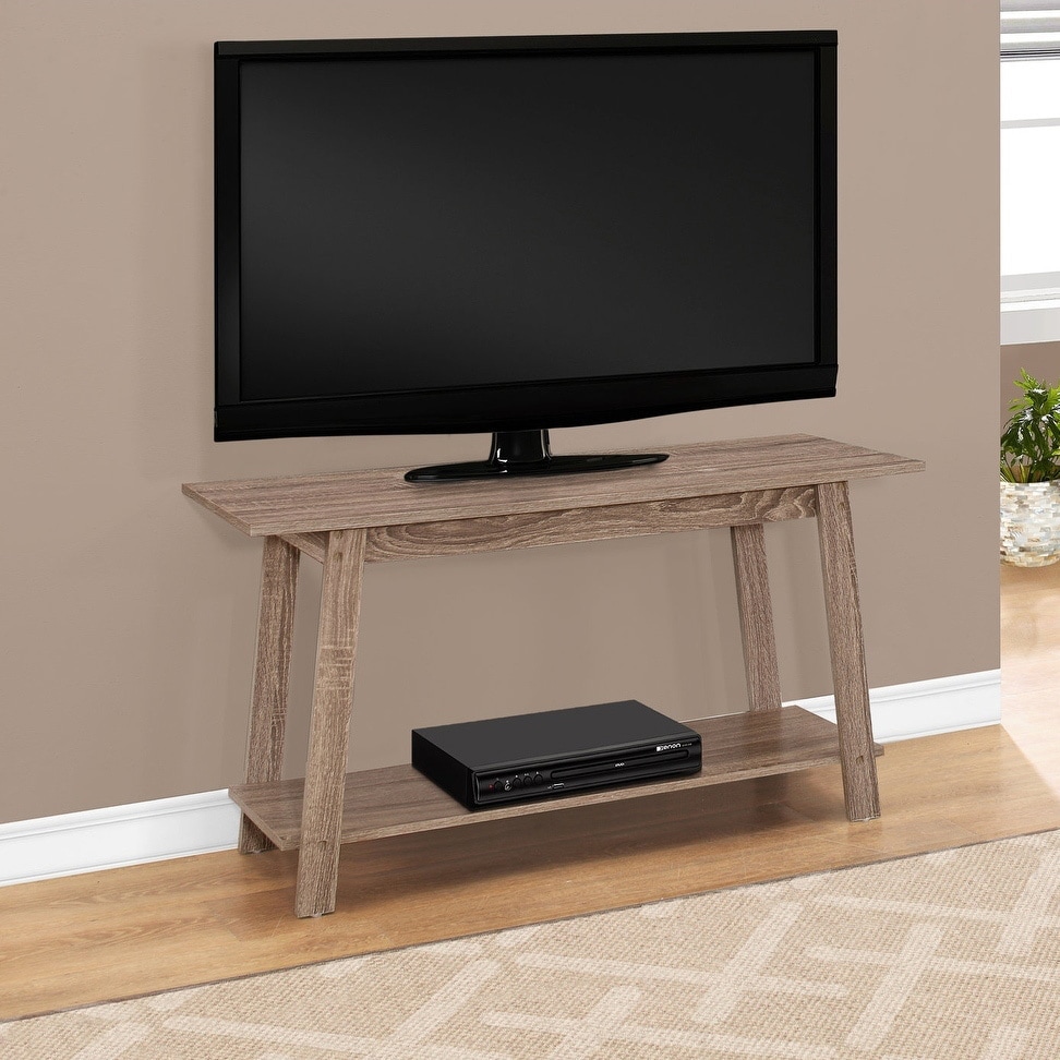 Tv Stand  42 Inch  Console  Media Entertainment Center  Storage Shelves  Living Room  Bedroom  Laminate  Contemporary