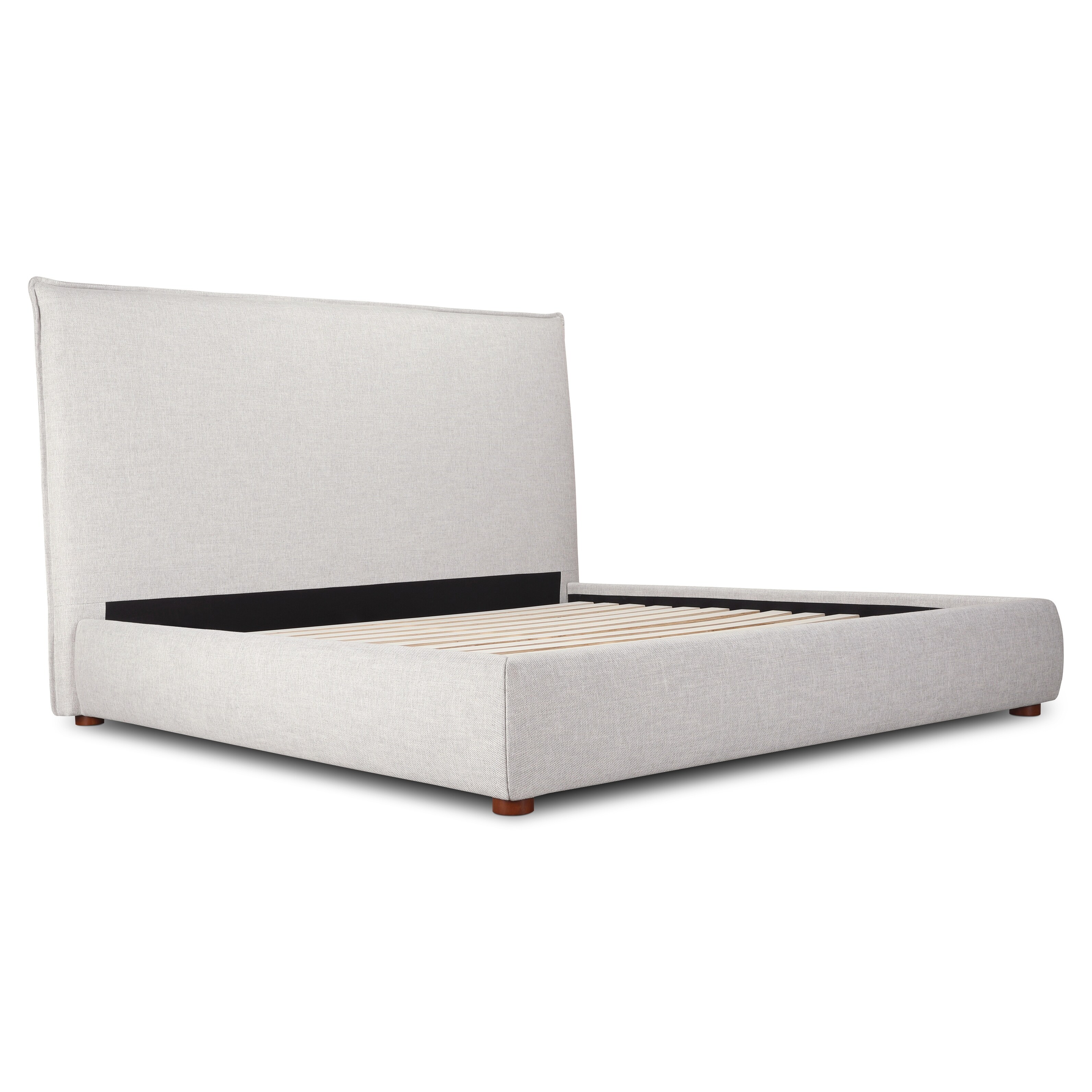 Aurelle Home Modern Upholstered Platform Bed